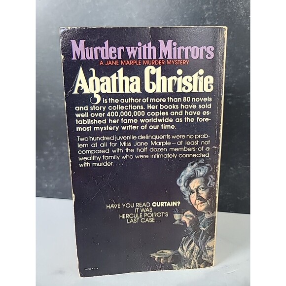 Agatha Christie Murder With Mirrors Paperback - Picture 9 of 10